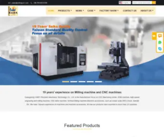 Millingcnc.com(Guangdong CHIEF Precision Machinery Technology Co) Screenshot