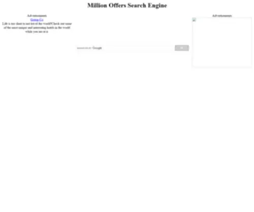 Million-Offers.com(Super Search Engine) Screenshot