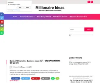 Millionaireideas.in(Millionaire Ideas) Screenshot