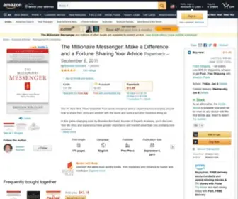 Millionairemessenger.com(The Millionaire Messenger by Brendon Burchard) Screenshot