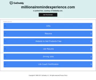 Millionairemindintensiveregistration.com(Millionairemindintensiveregistration) Screenshot