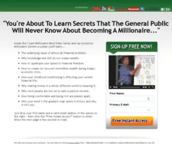 Millionairemindvideo.com(MillionaireMindVideo) Screenshot