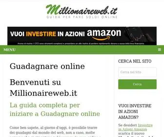 Millionaireweb.it(Guida per Guadagnare online) Screenshot