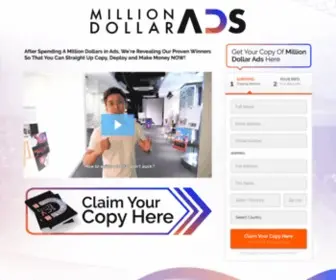 Milliondollarads.com(Million Dollar Ads) Screenshot