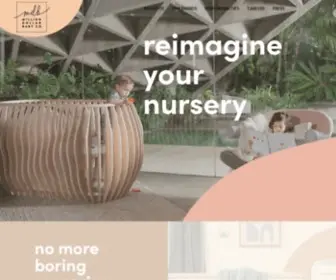 Milliondollarbabyco.com(Children's Furniture & Design) Screenshot