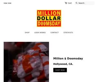 Milliondollardoomsday.com(MILLION $ DOOMSDAY) Screenshot