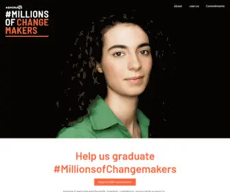 Millionsofchangemakers.org(Millionsofchangemakers) Screenshot