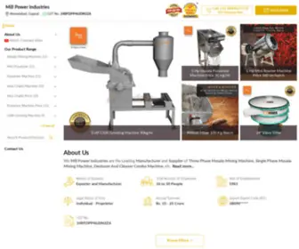 Millpowerind.com(Mill Power Industries) Screenshot