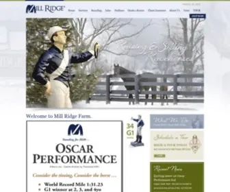 Millridge.com(Mill Ridge) Screenshot