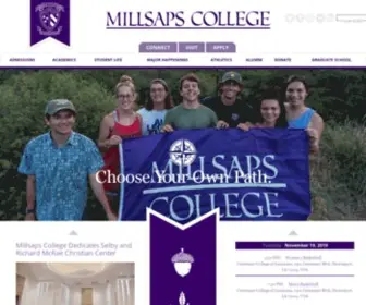 Millsaps.edu(Your One) Screenshot