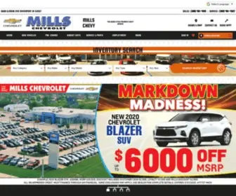 Millschevy.com Screenshot