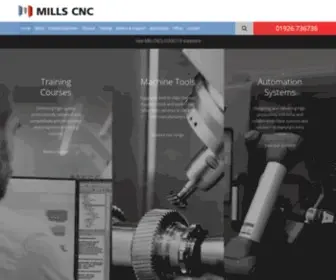 Millscnc.co.uk(Mills CNC) Screenshot