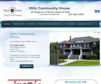 Millscommhouse.org(Mills Community House) Screenshot