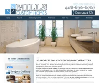 Millscustomhomesca.com(Mills Custom Homes) Screenshot