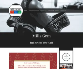 Millsgym.com(Mills) Screenshot