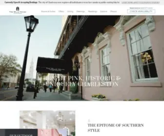 Millshouse.com(Charming Historic Hotel in Downtown Charleston) Screenshot