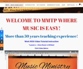 Millsmmtp.com(THE MUSIC MINISTRY TRAINING PROGRAM WEB SITE) Screenshot