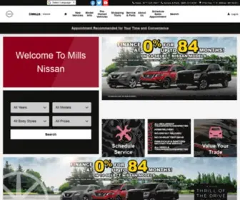 Millsnissanwillmar.com(Mills Nissan) Screenshot