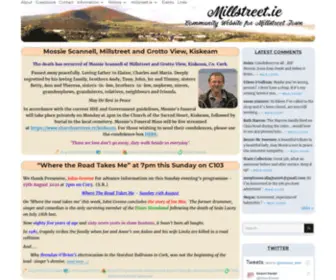 Millstreet.ie(Community website for Millstreet) Screenshot