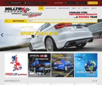 Milltekexhaust-Roadrunnermotorsport.co.uk(Bot Verification) Screenshot