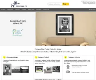 Millwallprints.com(Millwall FC Photos Prints and Wall Art) Screenshot