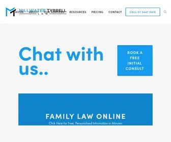 Millwatertyrrell.com.au(Ipswich Lawyers) Screenshot