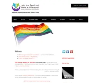 Millwoodsunited.org(An affirming congregation of the United Church of Canada) Screenshot