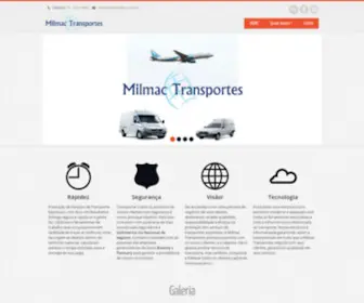 Milmactransportes.com.br(Milmactransportes) Screenshot