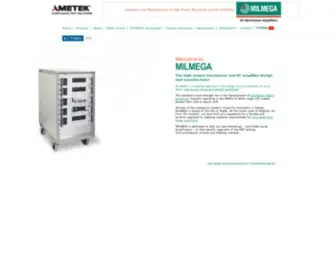 Milmega.co.uk(Milmega) Screenshot