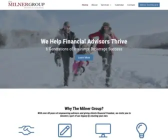 Milnergroup.com(Milner Group Insurance Brokerage) Screenshot