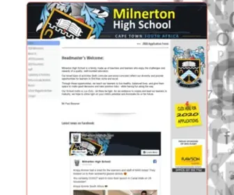 Milnertonhighschool.co.za(Milnerton High School) Screenshot
