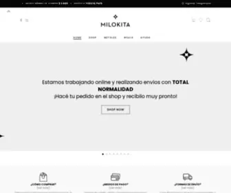 Milokitamayorista.com(Venta por Mayor de Accesorios de Acero Quirúrgico en Once) Screenshot