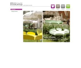 Miloma.com(MilOMA) Screenshot