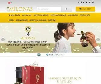 Milonas.com.tr(MİLONAS) Screenshot