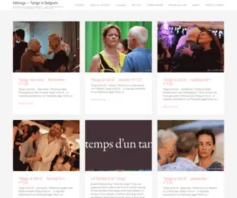 Milonga.be(Tango in Belgium) Screenshot
