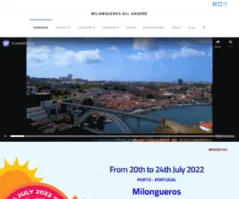 Milonguerosallaboard.com(9.5 Milongueros All Aboard) Screenshot