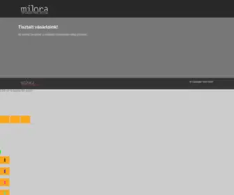 Milora.hu(Nyitólap) Screenshot