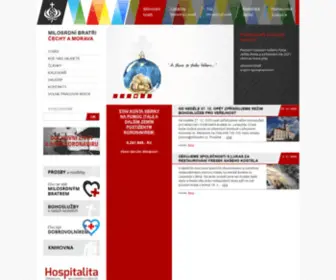 Milosrdni.cz(Hlavní) Screenshot