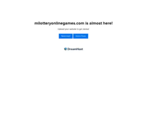 Milotteryonlinegames.com Screenshot