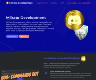 Milrato.dev(Milrato Development) Screenshot