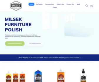 Milsek.com(Furniture Polish with 100) Screenshot