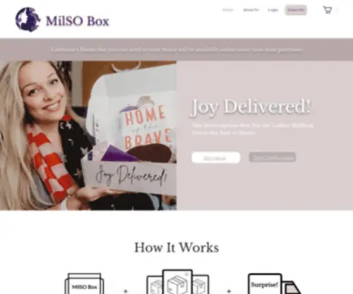 Milsobox.com(Milsobox) Screenshot