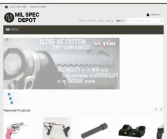 MilspeCDepot.com(Aimpoint optics) Screenshot