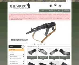 Milspecsolutions.co.uk(Milspec Solutions) Screenshot
