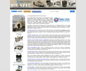 Milspectech.com(Milspectech) Screenshot
