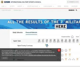 Milsport.one(International Military Sports Council) Screenshot