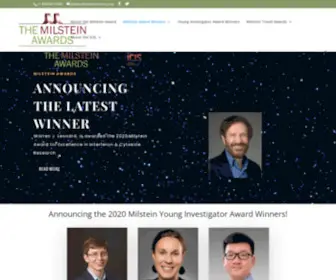 Milstein-Award.org(Milstein Award) Screenshot