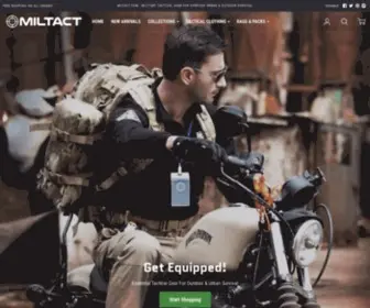 Miltact.com(Global Discount Military Tactical Combat Gear Apparel Backpacks Bags) Screenshot