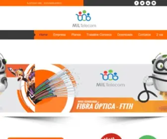 Miltelecom.com.br(Mil Telecom) Screenshot