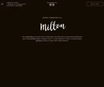 Miltonbar.ru(Milton) Screenshot
